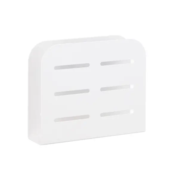 ხელსახოცის ჩასადები Ardesto Napkin holder Midori 15х4х12.5cm, metal, white