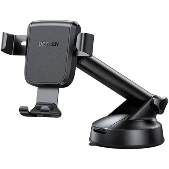 მობილურის დამჭერი UGREEN LP200 (60990B), Gravity Phone Holder With Suction Cup, Black