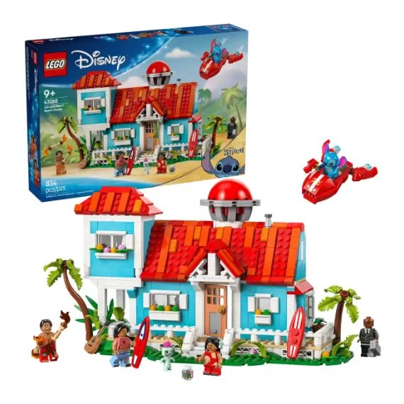 ლეგო LEGO Constructor Disney Classic Lilo and Stitch Beach House