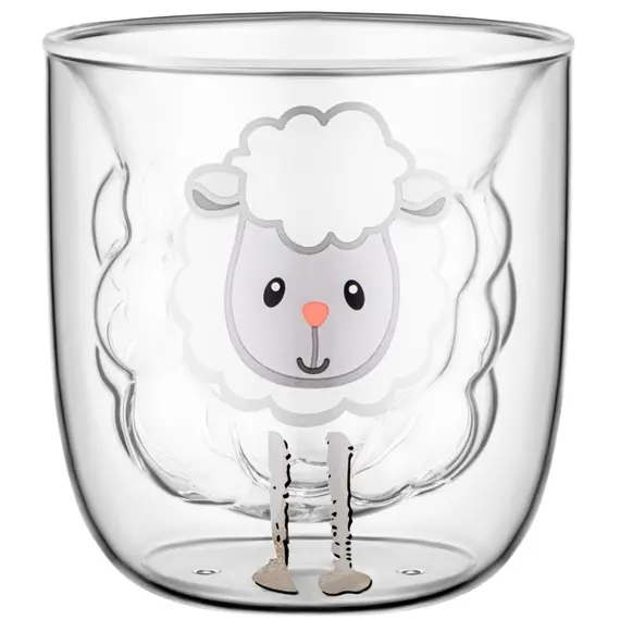 ჭიქების ნაკრები Ardesto AR2630BWL, 300ml, 2pcs, Double Wall Mug Set, Transparent