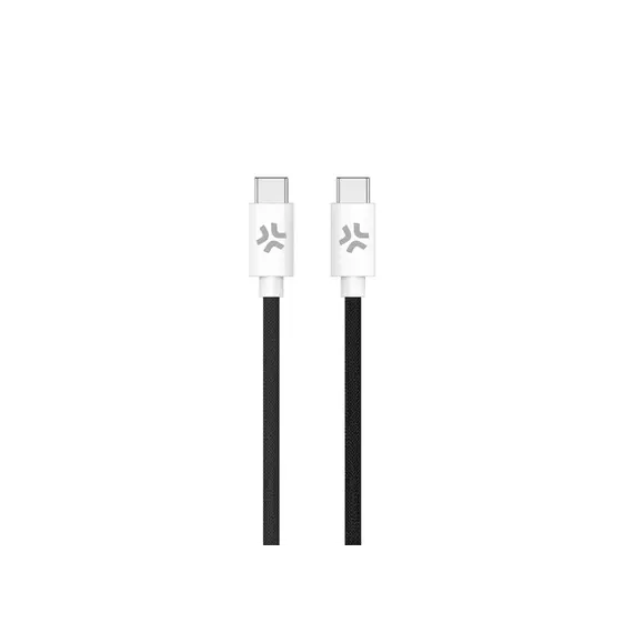 USB კაბელი Celly PD USB Type-C cable to USB Type-C (60 W) 1.5M Black