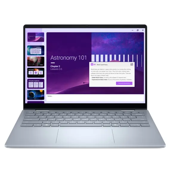 ნოუთბუქი Dell 14 Plus 2-in-1 DB04250/Ultra 7 256V/16GB/1TB SSD/14.0" FHD+ Touch/Arc/FgrPr/WLAN + BT/Backlit Kb/4 Cell/W11Pro/3Yr w