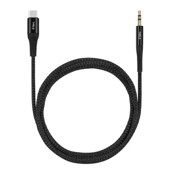კაბელი TTEC AUX - USB-C AUDIO CABLE 100CM BLACK 2AK03S