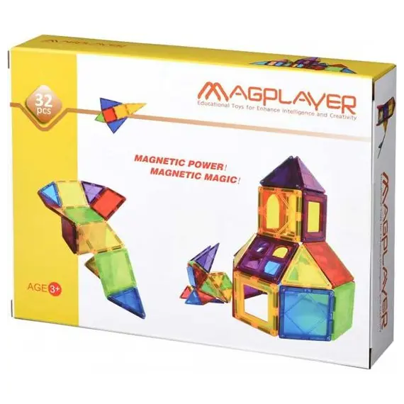 მაგნიტური კონსტრუქტორი MAGPLAYER MPL-32