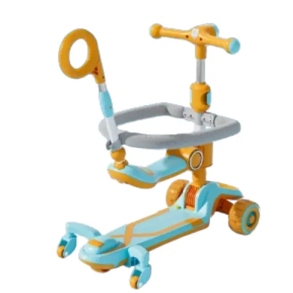 საბავშვო სკუტერი ხელის მოსაკიდით 338SKY