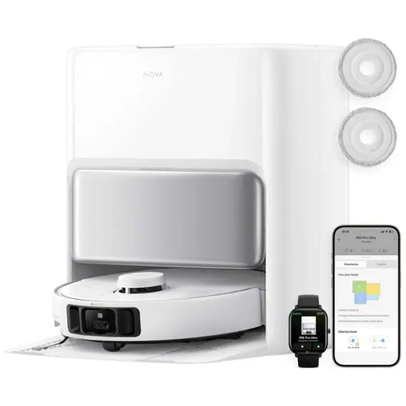 მტვერსასრუტი Mova Robot Vacuum P50 Pro Ultra (RLP53HE)