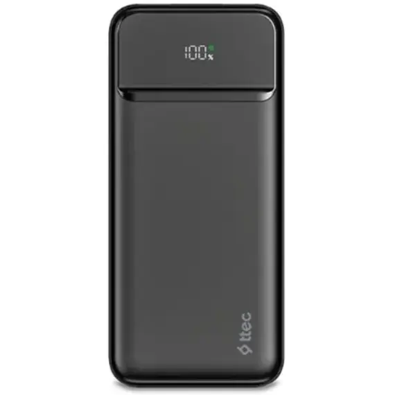 პორტატული დამტენი TTEC RECHARGER LCD 10.000MAH PD 20W POWERBANK BLACK 2BB233S