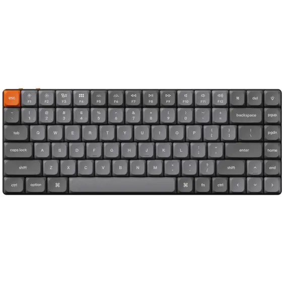 კლავიატურა Keychron K3 MAX 84Key, K pro RED , WL/BT/USB-A, Hot-swap, QMK, EN, RGB