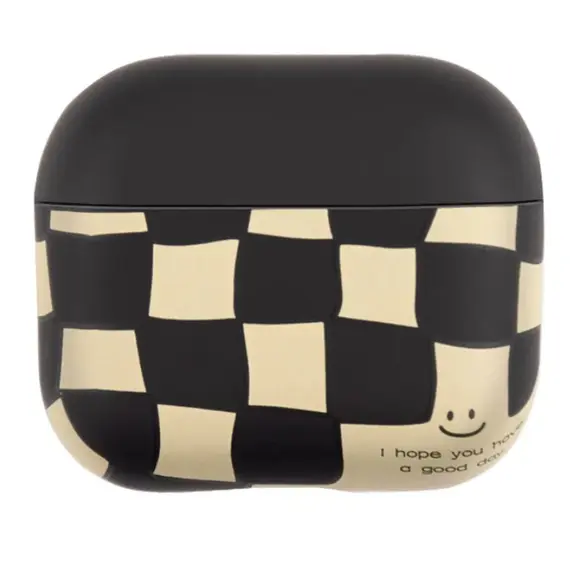 ყურსასმენის ქეისი TVC AirPods 4 TPU Case Earphone Charging Box Water Transfer Printing Protective Cover - Checker