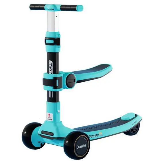 საბავშვო სკუტერი Dumitu plus 006SKU-BLU