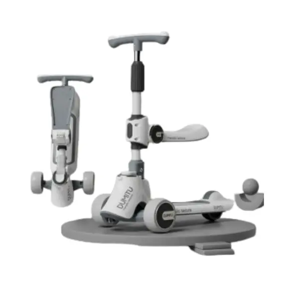 საბავშვო სკუტერი Dumitu plus 002WITE