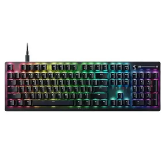 კლავიატურა Razer Keyboard mechanical DeathStalker V2 105key, Red Switch, USB-A, EN/RU, RGB, black