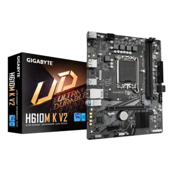 დედა დაფა Gigabyte H610M K V2 1.0 2DDR5 LGA1700 - 9MH61MK52-00-G10