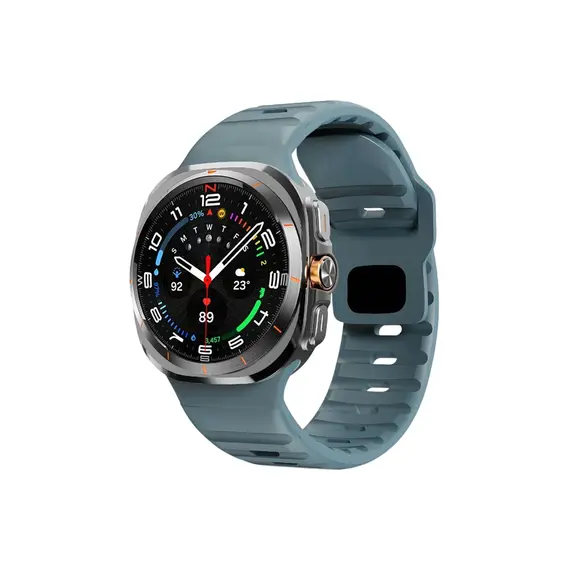 სმარტ საათის სამაჯური TVC Samsung Galaxy Watch Ultra 47mm Silicone Watch Band Breathable Sport Watch Strap - Ocean Blue