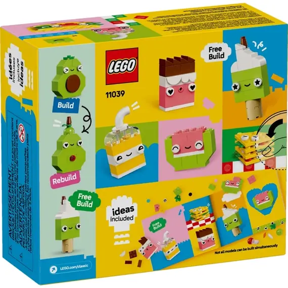 ლეგო LEGO Constructor Classic Creative Food Friends