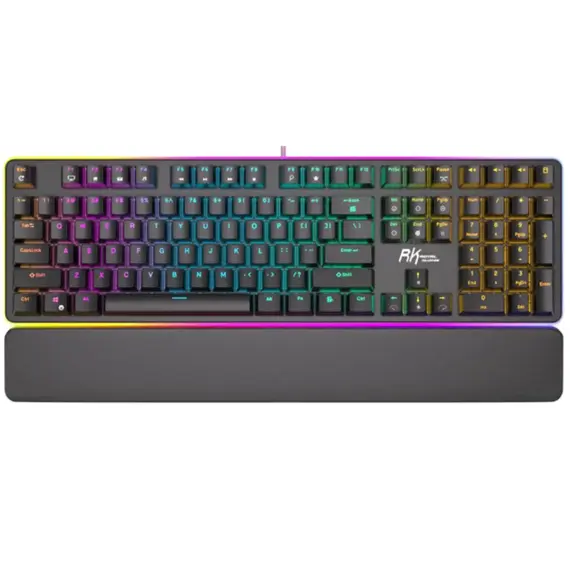 კლავიატურა Royal Kludge RK918 Mechanical Keyboard, Brown switch, Wired, USB, Black