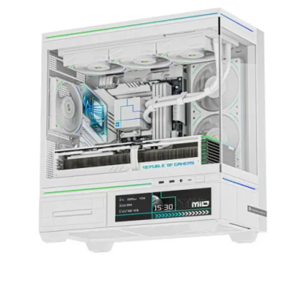 ქეისი THERMALRIGHT TL-M10 Vision With Screen No Fan White