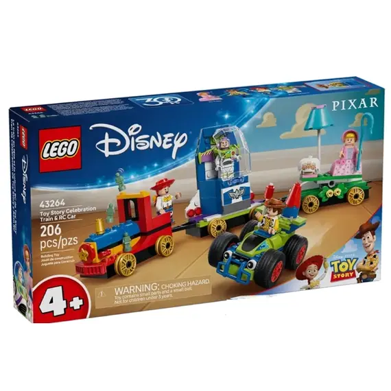 ლეგო LEGO Constructor Disney Pixar Toy Story Celebration Train & RC Car