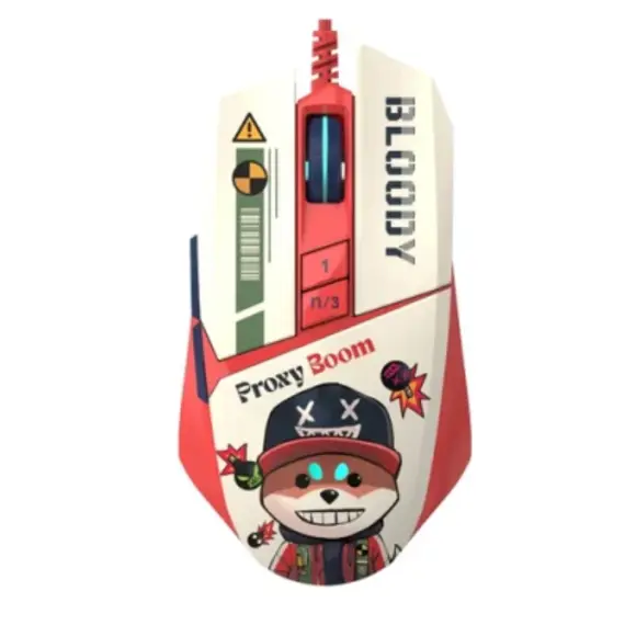 მაუსი A4tech Bloody W63 MAX RGB Gaming Mouse Proxy Boom