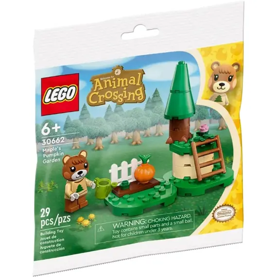ლეგო LEGO recruitment Animal Crossing Maple's Pumpkin Garden & Beach Cleanup