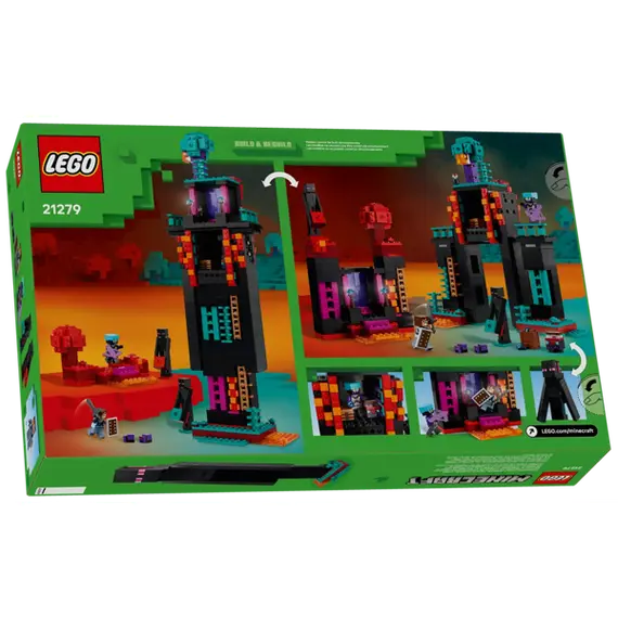 ლეგო LEGO Constructor Minecraft The Enderman Tower