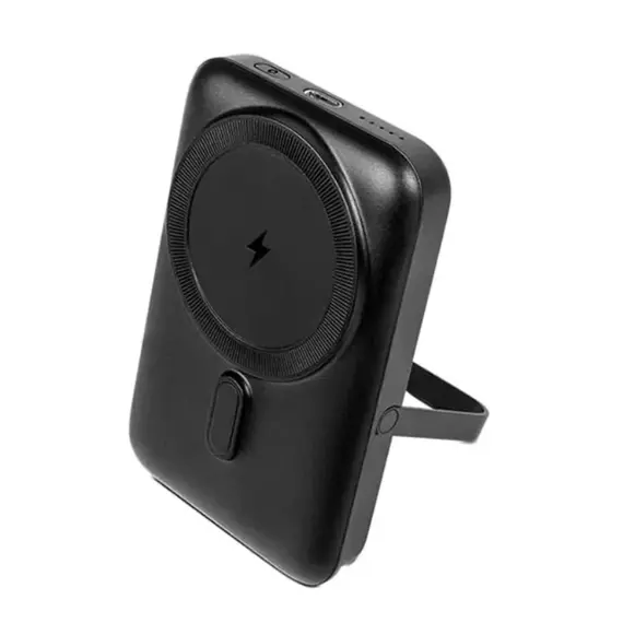 პორტატული დამტენი TTEC RECHARGER PRO M 10.000MAH MAGSAFE COMPATIBLE PD 20W POWERBANK WITH STAND BLACK 2BB221S