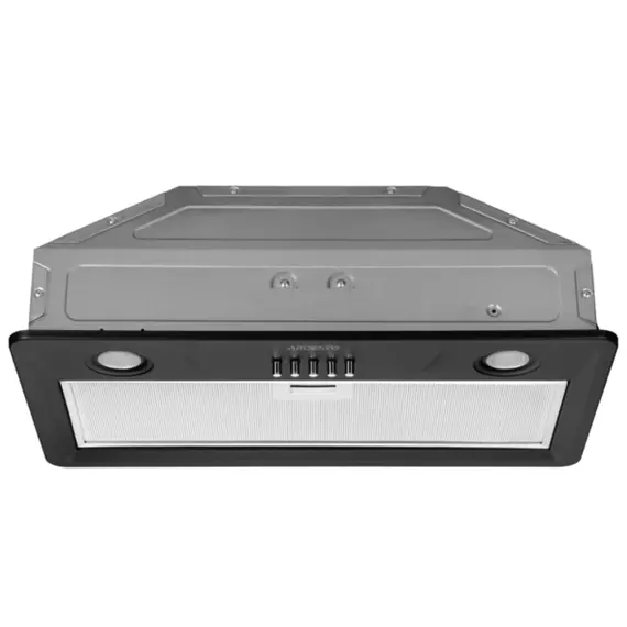გამწოვი Ardesto Hood integrated, 52cm, 700m3h, metal, 2х1W LED, button," black