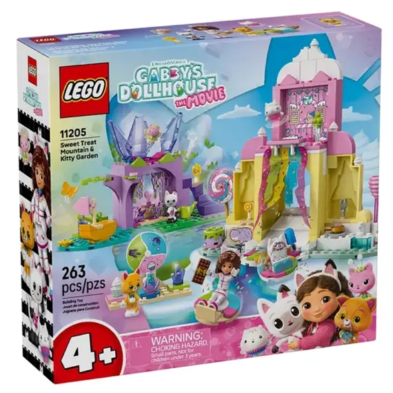 ლეგო LEGO Constructor Gabby's Dollhouse Sweet Treat Mountain & Kitty Garden
