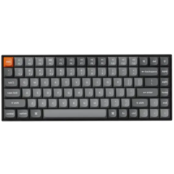 კლავიატურა Keychron K2 Max 84 keys, K Red, WL/BT/USB-A, RGB, black