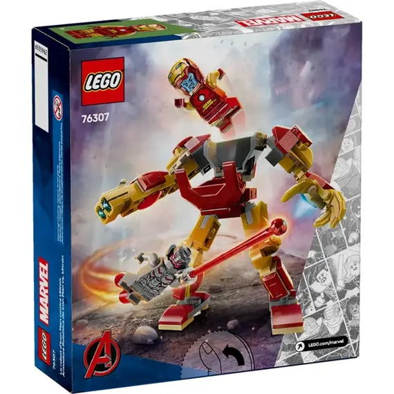 ლეგო LEGO Constructor Super Heroes Iron Man Mech vs. Ultron