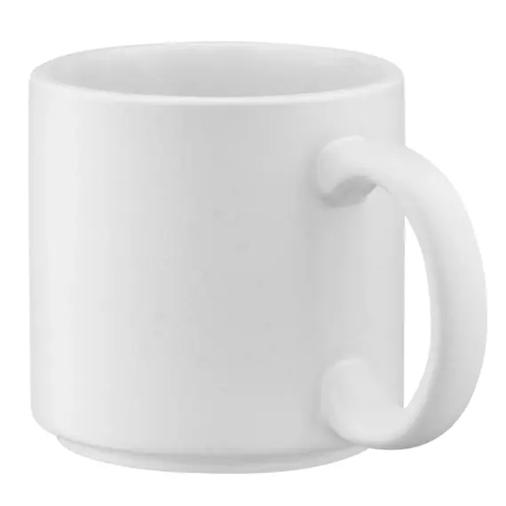ჭიქა Ardesto Mug Trento, 400ml, ceramics, white