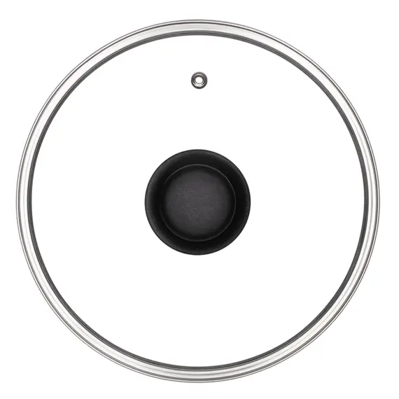 თავსახური Ardesto Lid Gemini Gourmet, 20cm, heat-resistant glass, stainless steel, bakelite