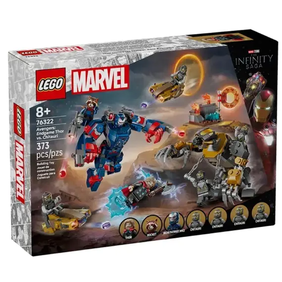 ლეგო LEGO Constructor Super Heroes Avengers: Endgame Thor vs. Chitauri