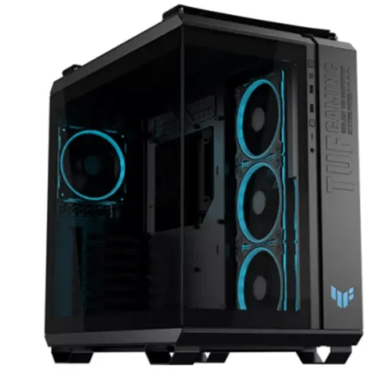 კომპიუტერის ქეისი Asus TUF Gaming GT502 Horizon ARGB 4x120mm Fans Mid Tower Black - 90DC0090-B19020