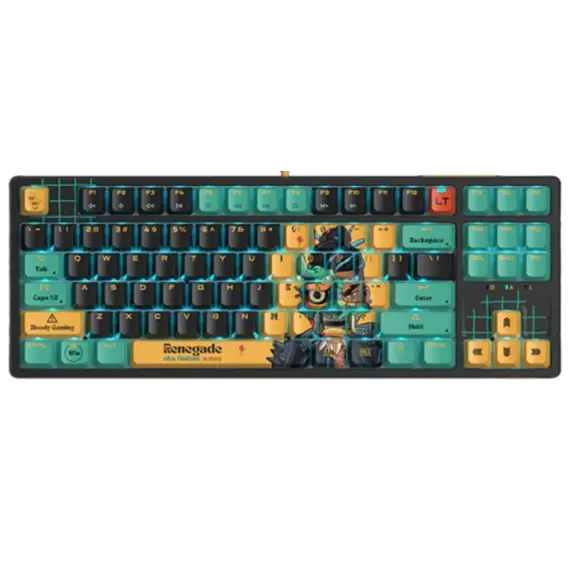 კლავიატურა A4tech Bloody AT87 Alpha Optical Switch Keyboard Renegade