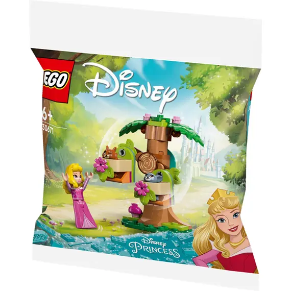 ლეგო LEGO recruitment Disney Princess Aurora's Forest Playground & Gift Animals