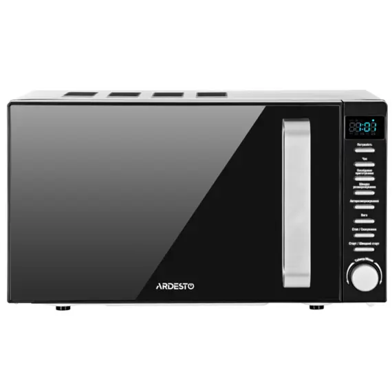 მიკროტაღური ღუმელი Ardesto GO-E845GB microwave oven with mirrored doors, electronic control and display