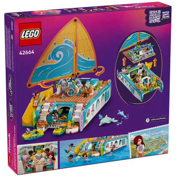 ლეგო LEGO Constructor Friends Travel Boat Adventure