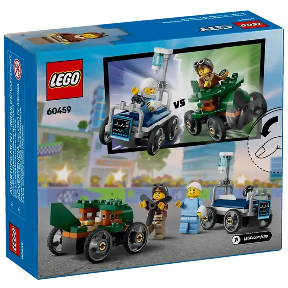 ლეგო LEGO Constructor City Airplane vs. Hospital Bed