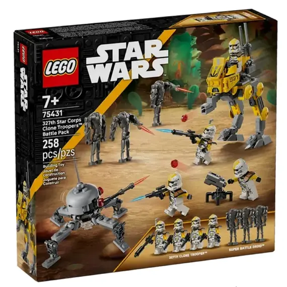 ლეგო LEGO Constructor Star Wars 327th Star Corps Clone Troopers# Battle Pack