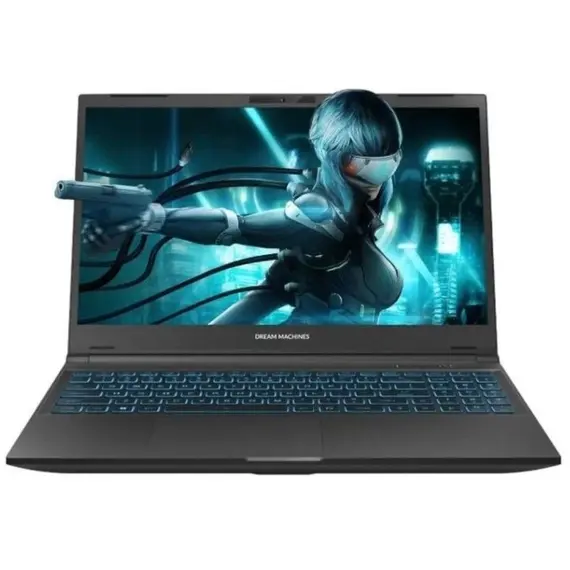 ნოუთბუქი Dream Machines Notebook RG4050-15 15.6FHD IPS, Intel i5-13420H, 32GB, F512GB, NVD4050-6, DOS, black