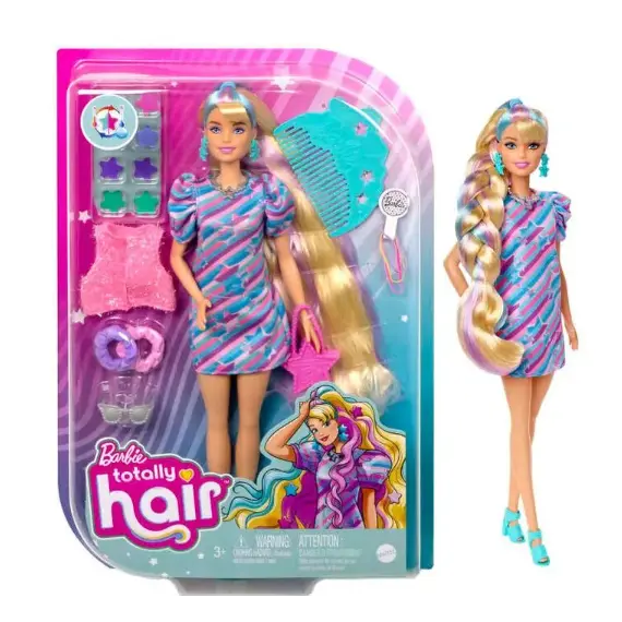 ბარბის თოჯინა Mattel Barbie® Totally Hair Doll - Blonde