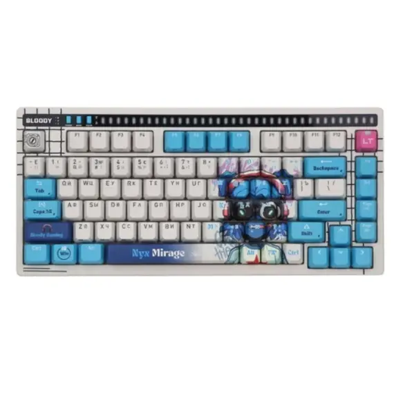 კლავიატურა A4tech Bloody AT75 Alpha Optical Switch Keyboard Nyx Mirage