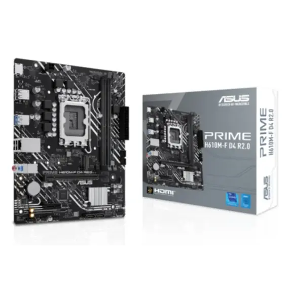 დედა დაფა Asus PRIME H610M-F D4 R2.0 2DDR4 LGA1700 - 90MB1H70-M0EAY0