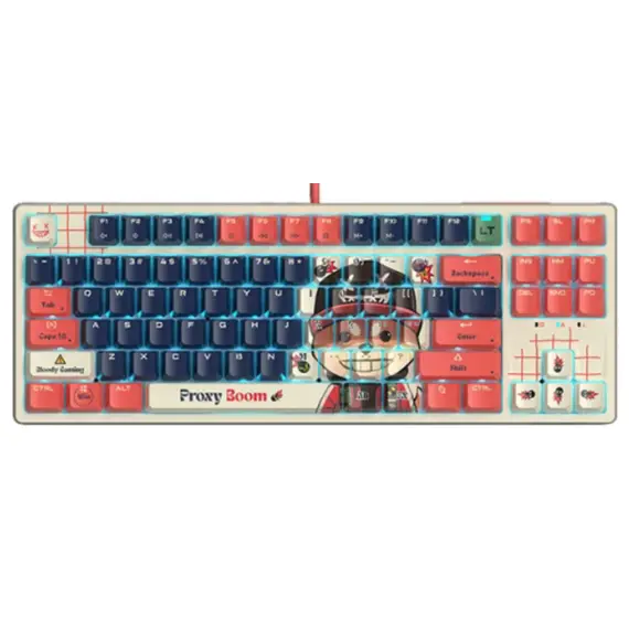 კლავიატურა A4tech Bloody AT87 Alpha Optical Switch Keyboard Proxy Boom