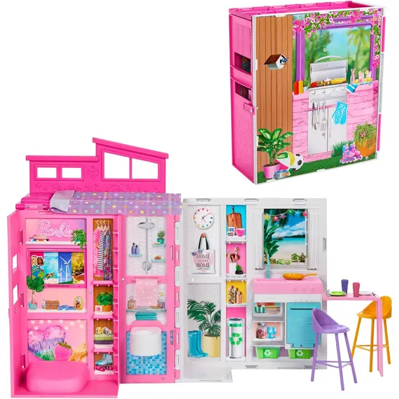 სათამაშო კომპლექტი MATTEL Barbie House