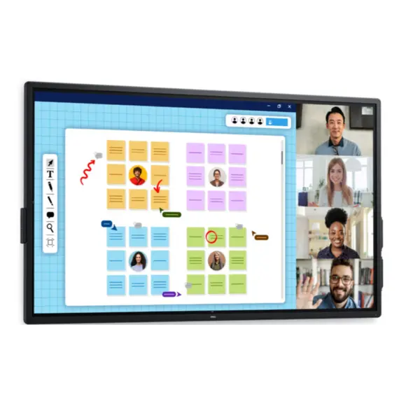 მონიტორი Dell Pro 75 Plus 4K Touch Monitor - P7525QT, 189.2 cm (74.5"), 4K, HDMI, DP, USB-C, Spkr/War 3Yr