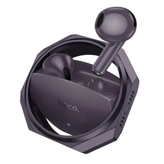ყურსასმენი Hoco EW70 Glory true wireless BT headset black purple