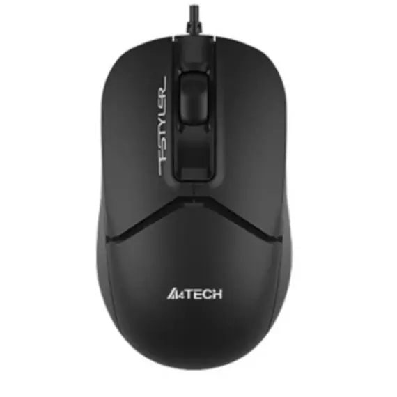 მაუსი A4tech Fstyler FM12 Wired Mouse Black