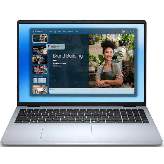 ნოუთბუქი Dell 16 DC16250/Core 5-120U/16GB/1TB SSD/Intel Graphics/FgrPr/WLAN + BT/16" FHD+/Backlit Kb/Ice Blue/3 Cell/65W/Ubuntu/3Ywr